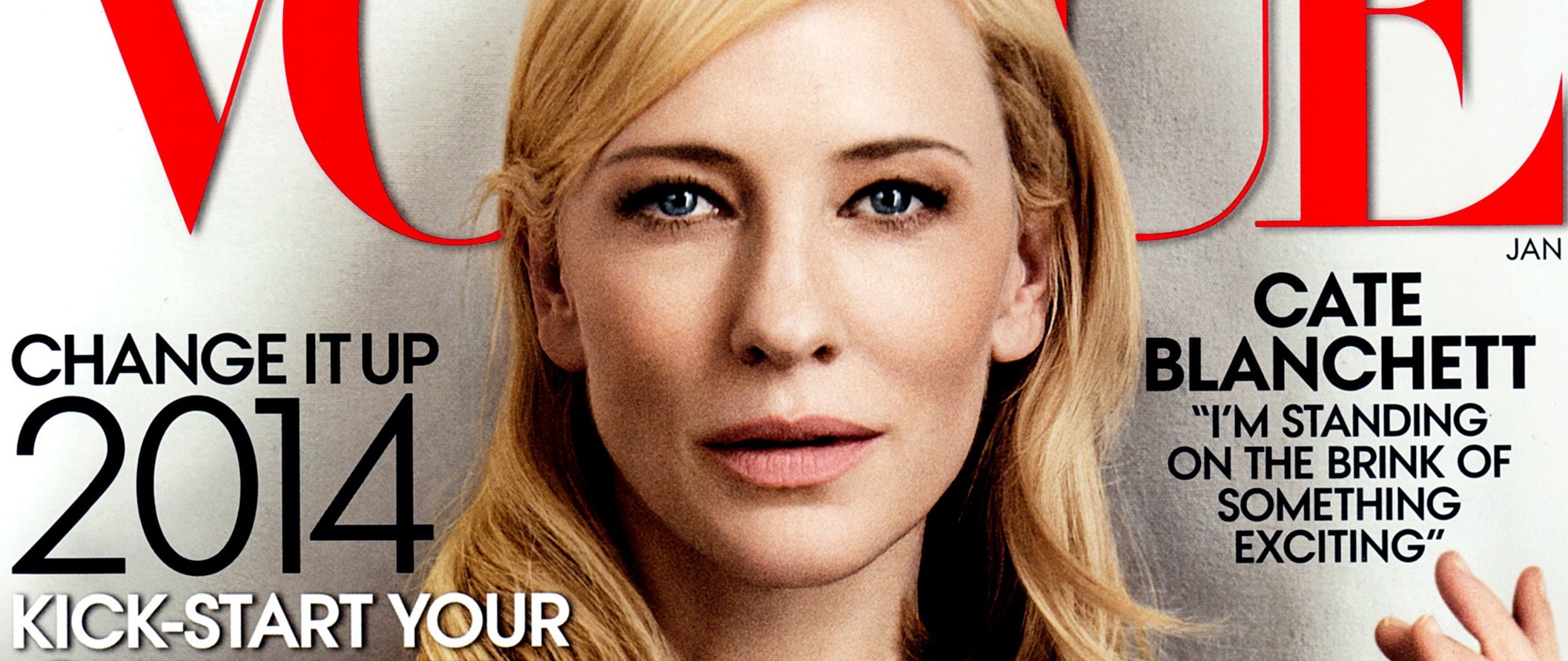 Cate Blanchett covers Vogue US January 2014