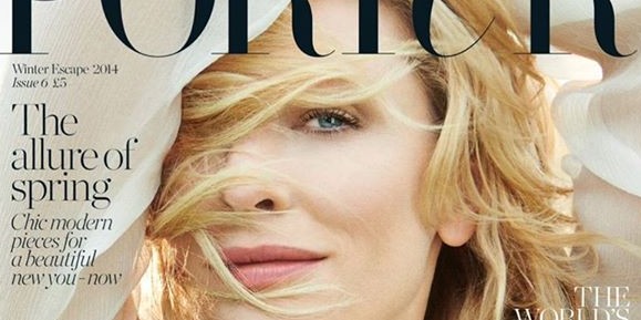 Cate Blanchett covers Porter Magazine