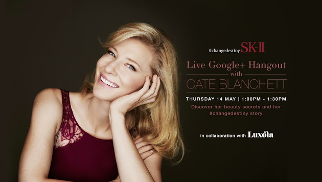 SK-II #changedestiny Hangout with Cate Blanchett