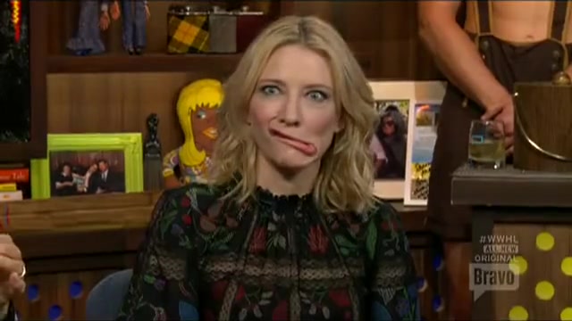 Cate Blanchett and Julie Andrews at Watch What Happens Live!