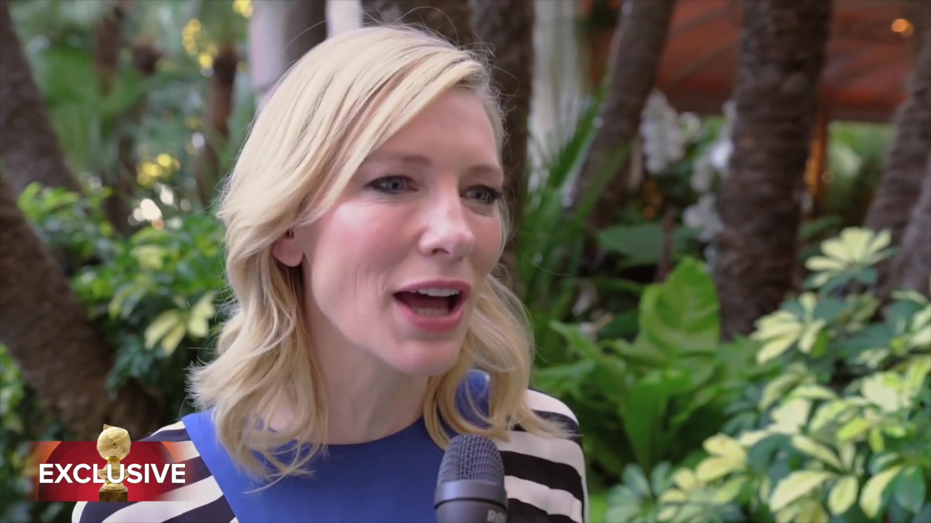 Cate Blanchett shares her memories on the Golden Globes