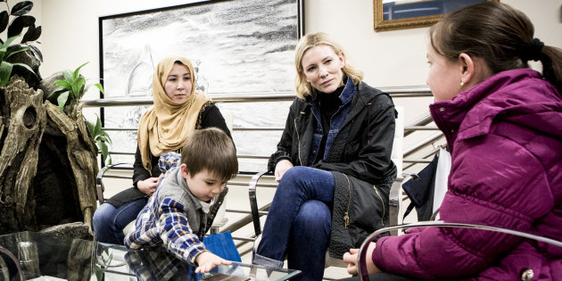 Cate Blanchett: ‘I Have Seen Firsthand The Determination Refugees Have To Protect Their Children’