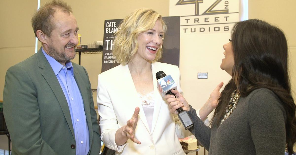 [Video] NEW interview of Cate Blanchett for The Present #Broadway