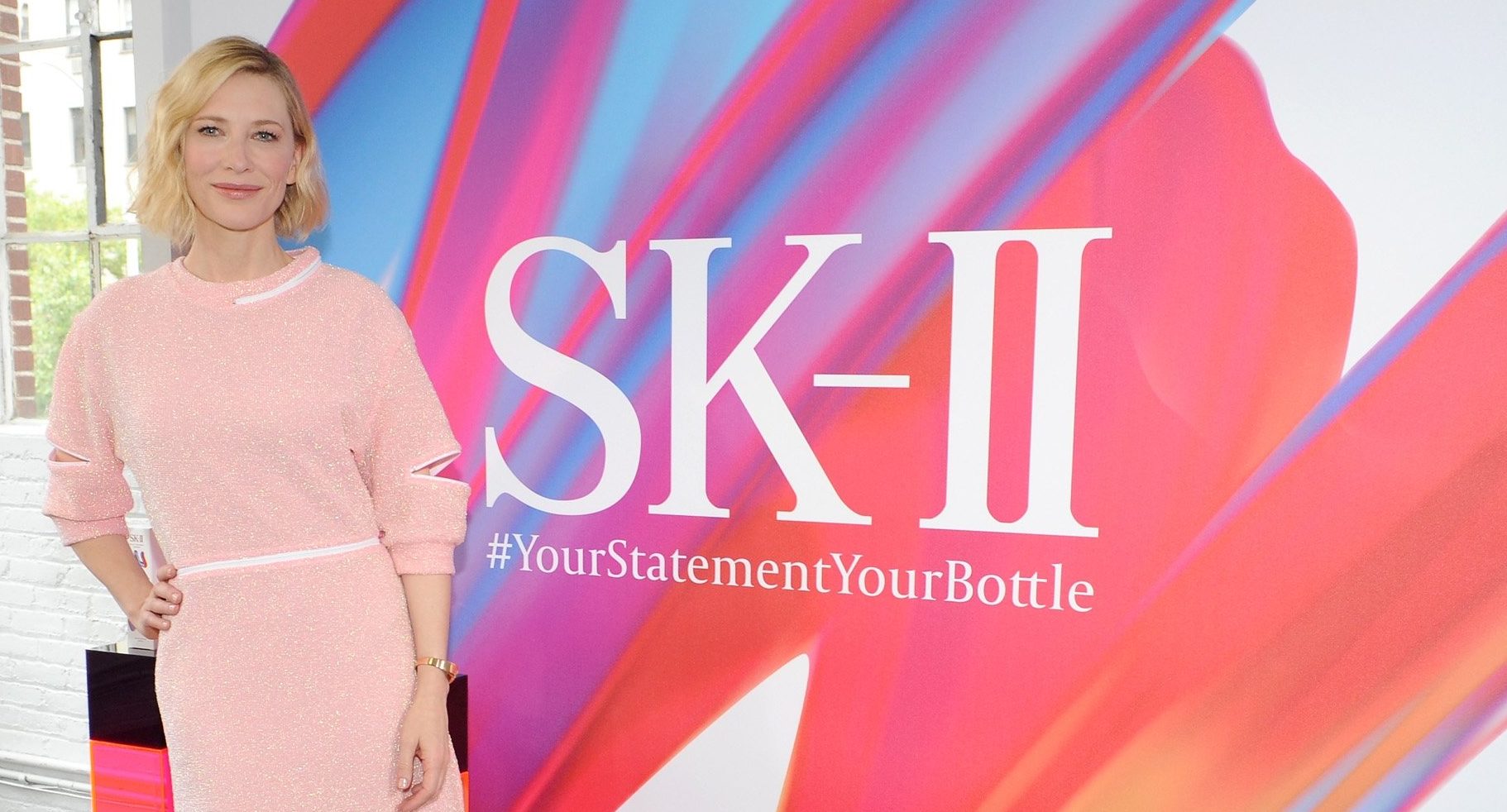 Cate Blanchett – SK II #ChangeDestiny limited edition reveal in NY