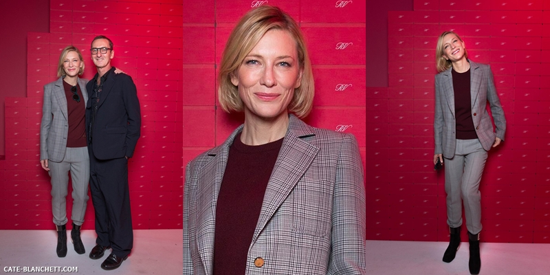 Cate Blanchett at Roger Vivier Spring Summer 2018 Presentation #PFW