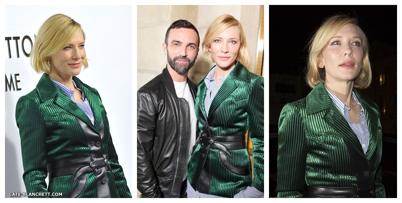 Cate Blanchett attends the opening of the new Louis Vuitton’s boutique (More Pictures)