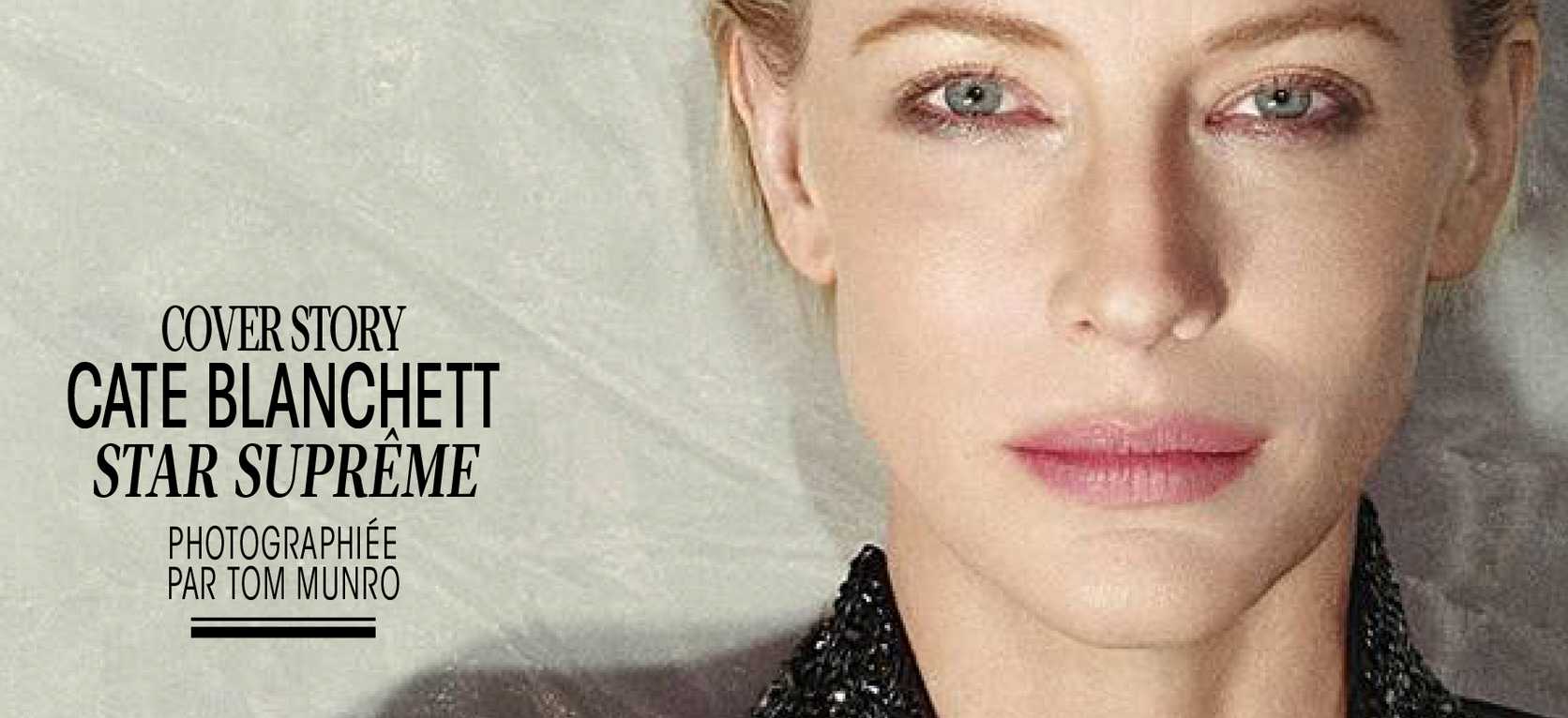 Cate Blanchett on the cover of Madame Figaro