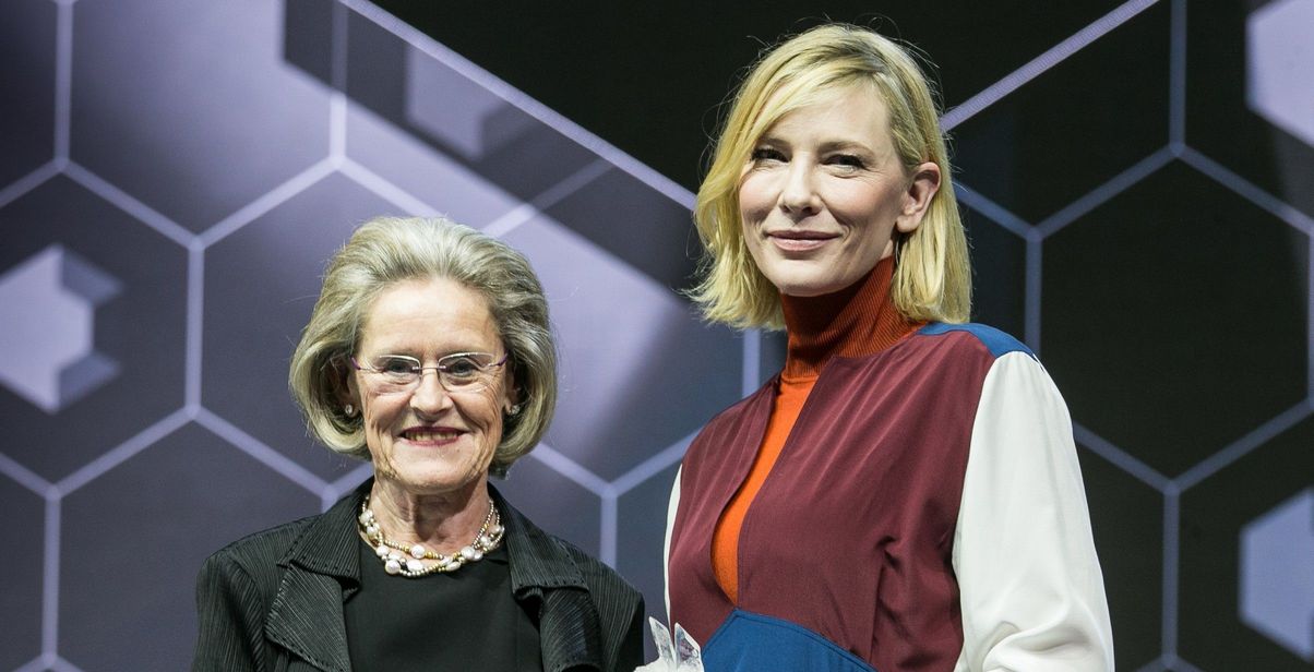 Cate Blanchett attends the Crystal Awards at the World Economic Forum