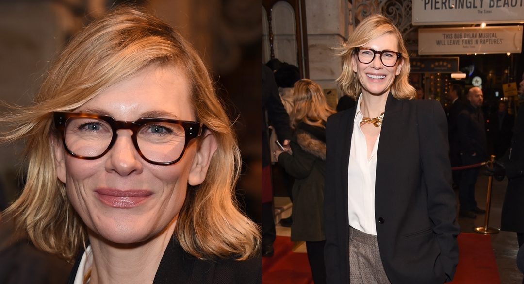 Cate Blanchett at the opening night of Girl from the North Country on the West End