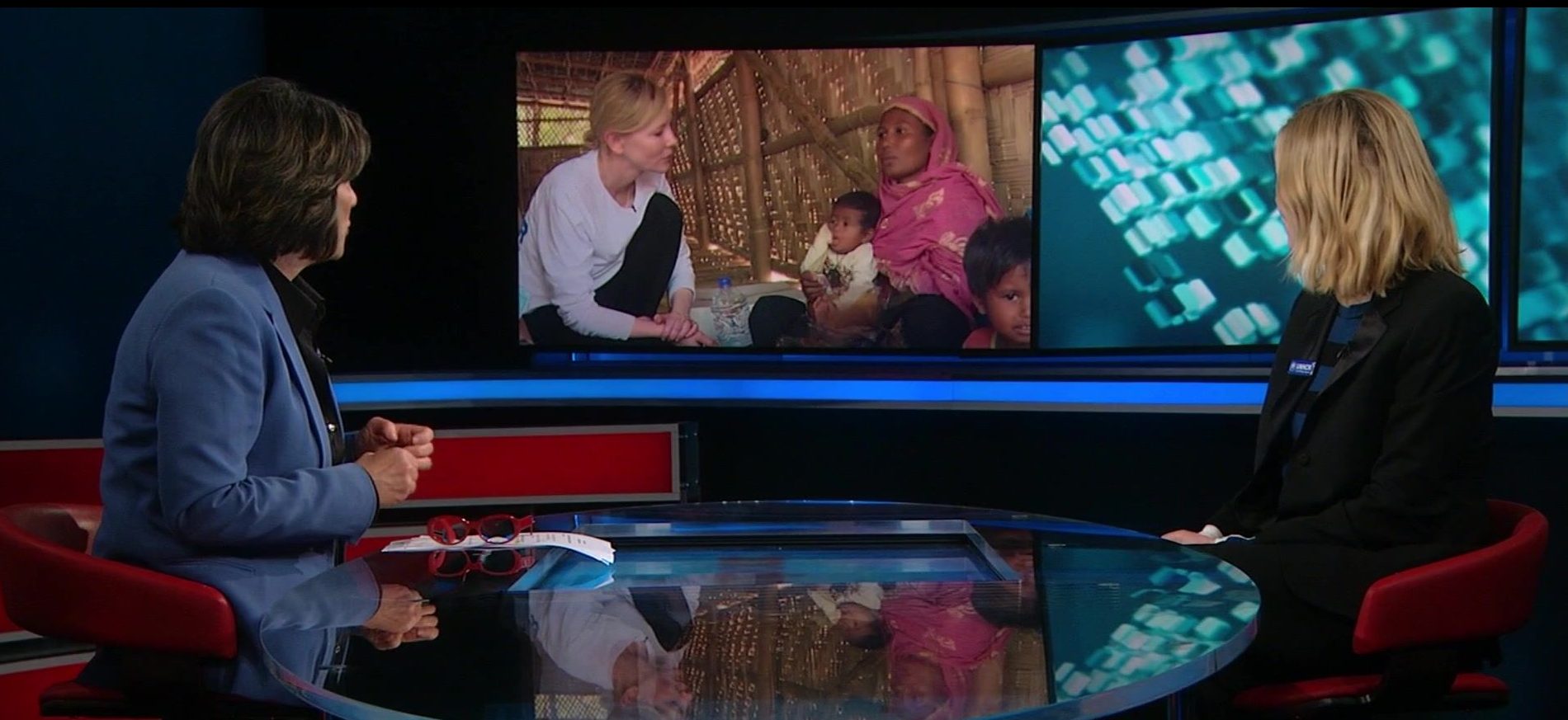 Cate Blanchett on Rohingya refugees – Interviews