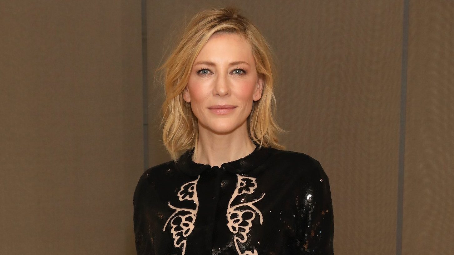 Cate Blanchett at the Giorgio Armani boutique opening in London