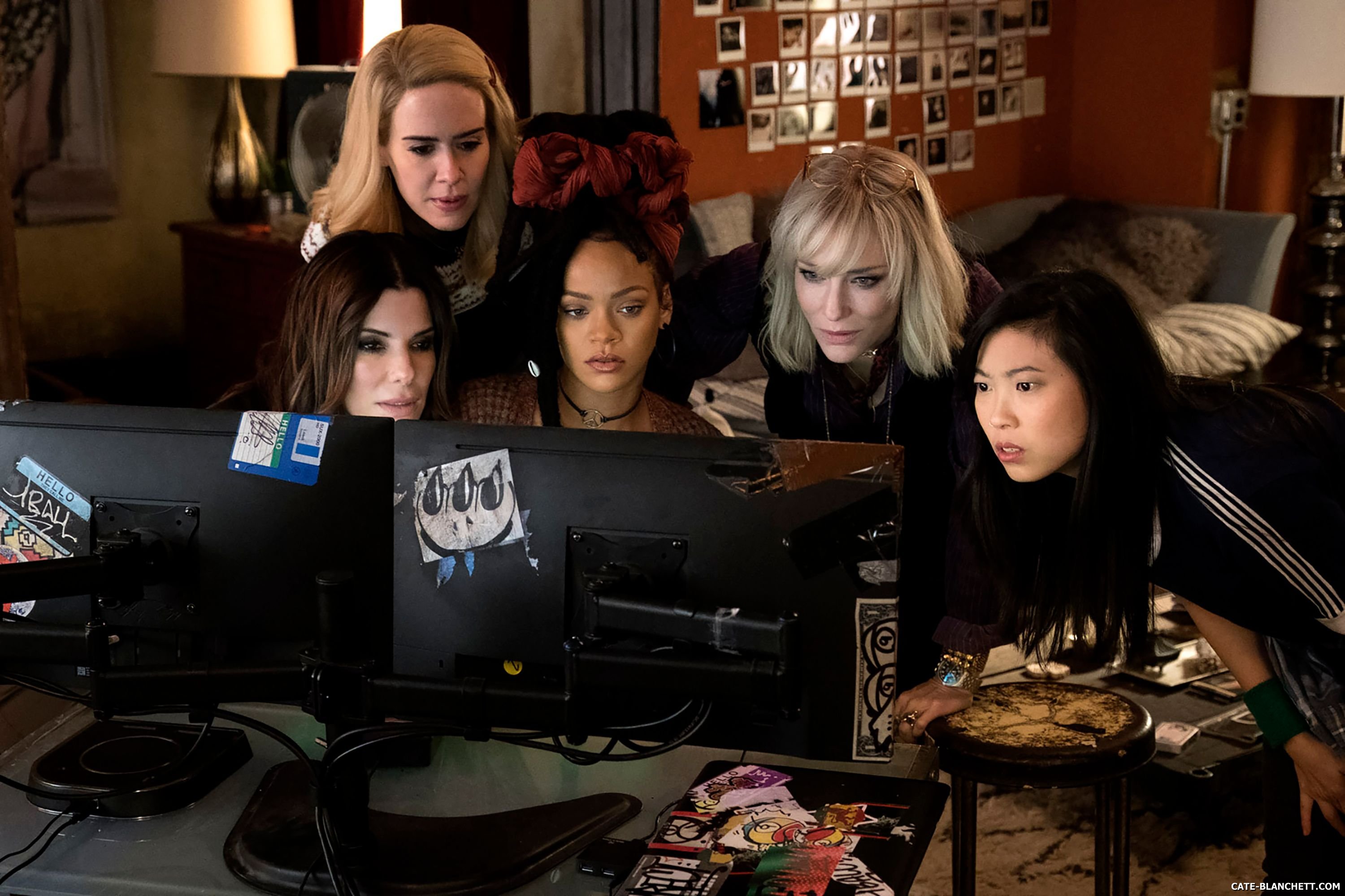 New still for Ocean’s 8 starring Sandra Bullock and Cate Blanchett