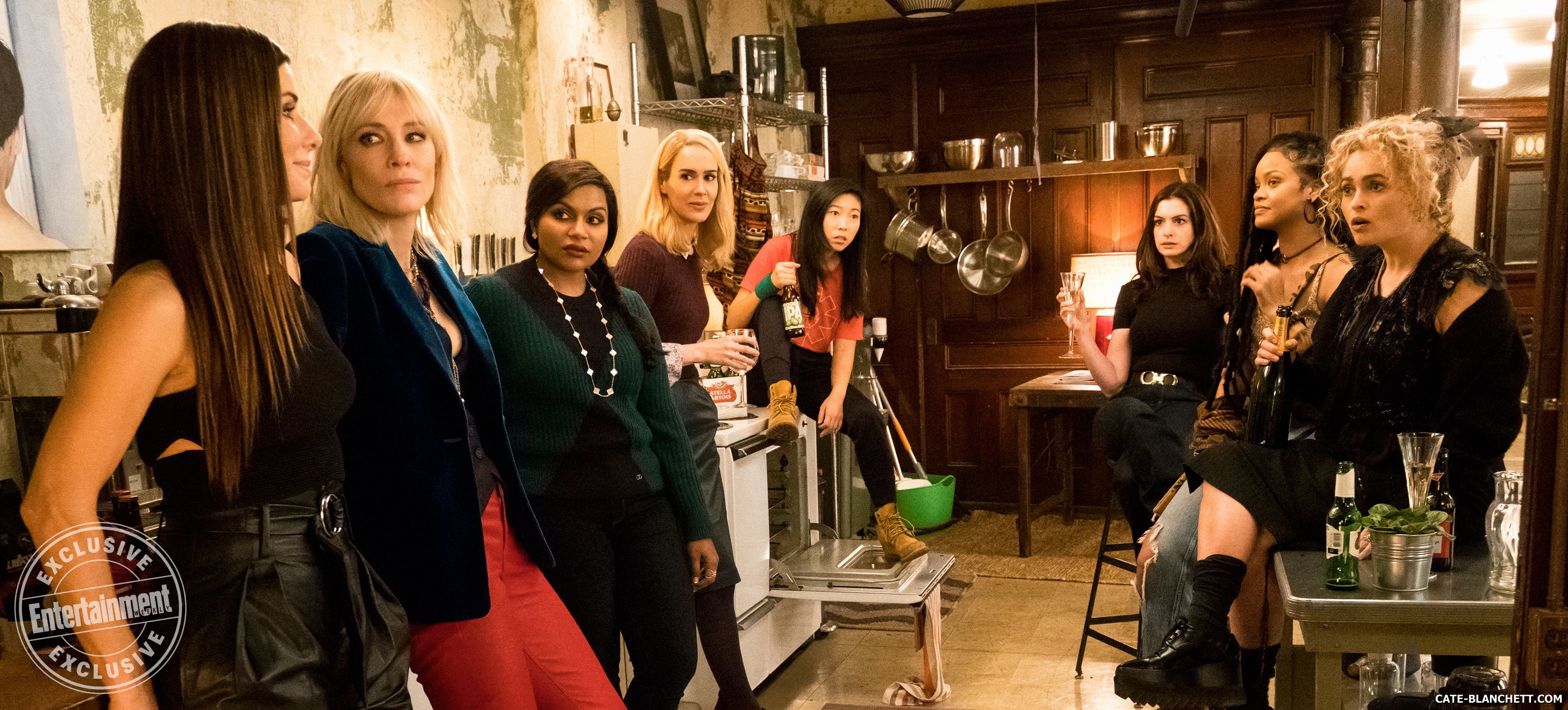 Ocean’s 8: See Sandra Bullock, Cate Blanchett, and the gang in a new still for the movie