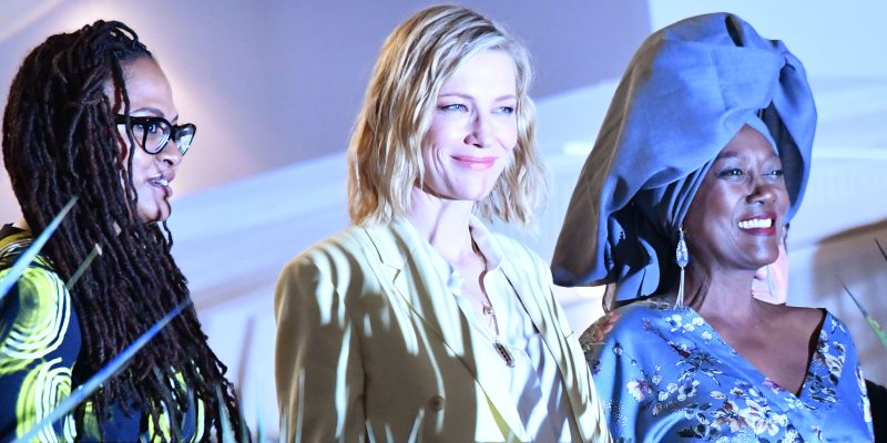 Cate Blanchett attends the Jury Dinner in Cannes
