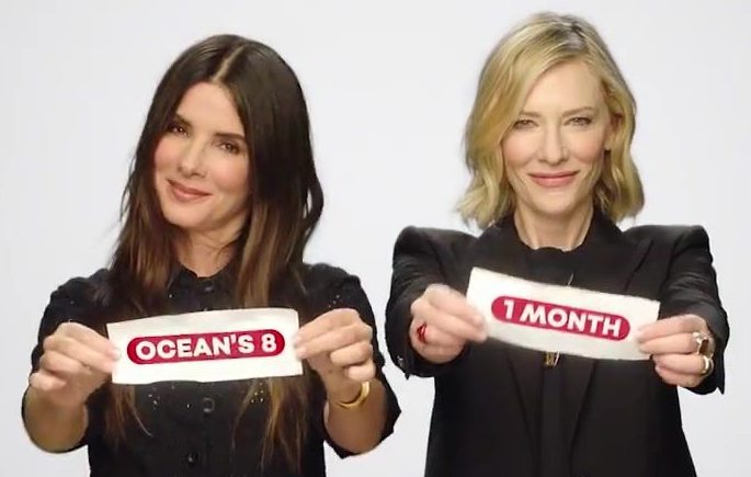 New Ocean’s 8 Promo + Cannes Interview +BTS Still