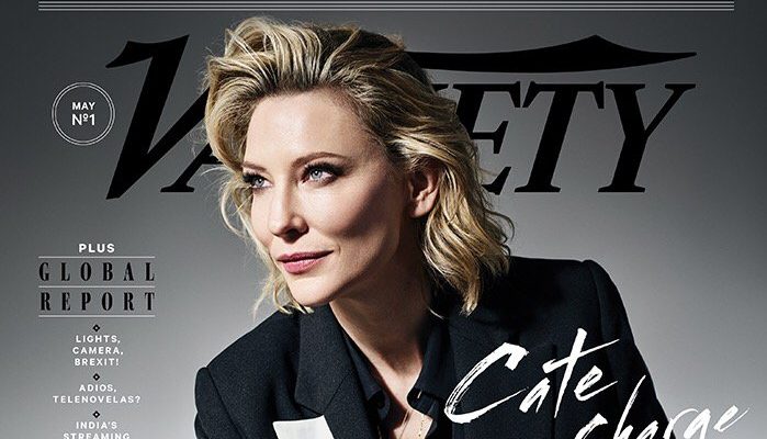 Cate Blanchett on the cover of Variety Cannes issue!