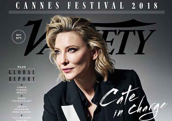 Cate Blanchett on the cover of Variety Cannes issue!