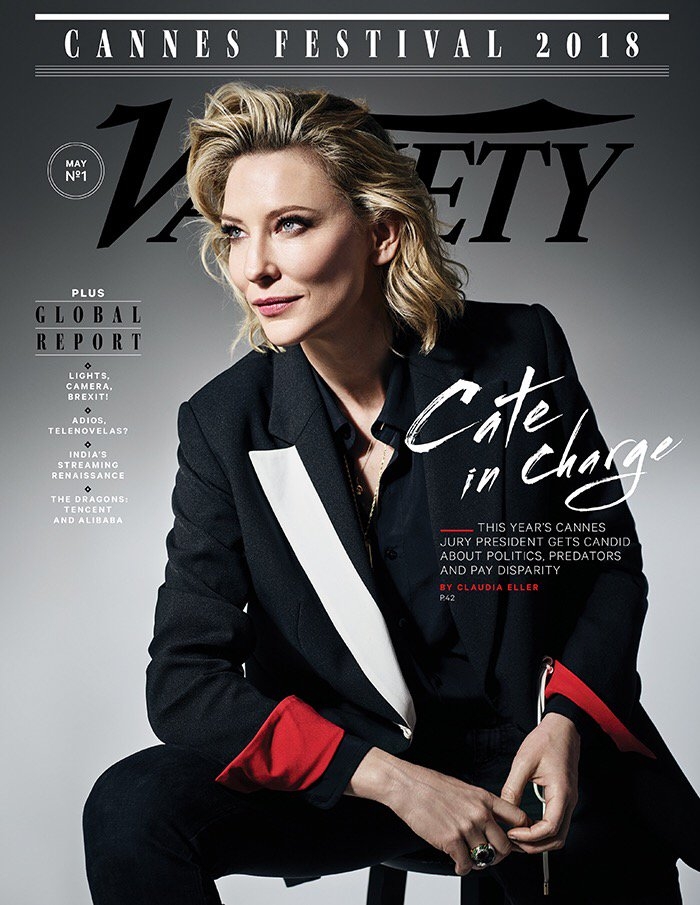 Cate Blanchett Fan Cannes Variety