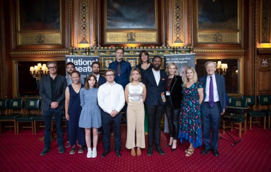 Cate Blanchett at the World Refugee Day reception in Parliament