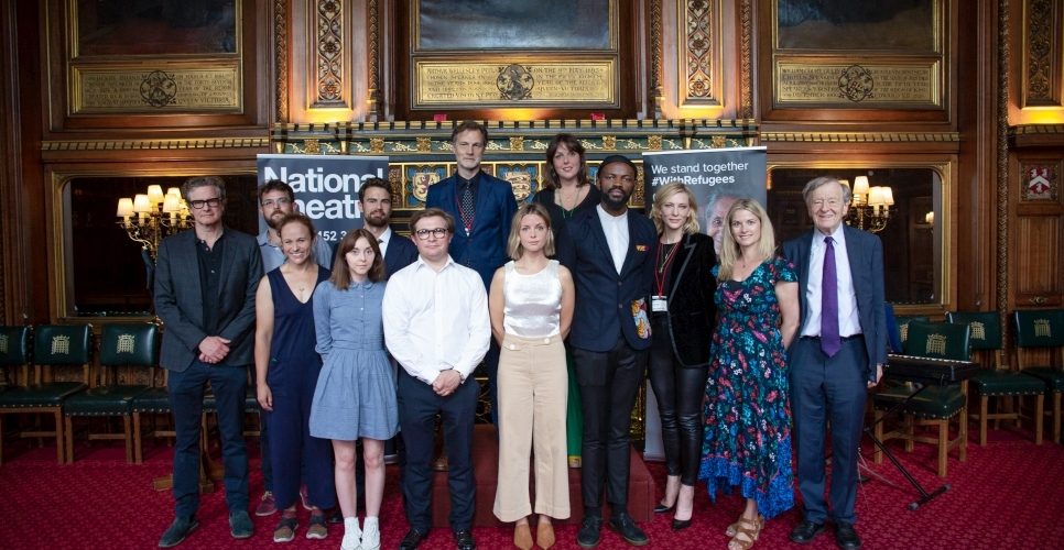 Cate Blanchett at the World Refugee Day reception in Parliament