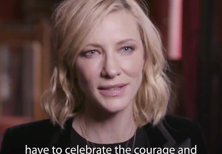 UNHCR Goodwill Ambassador Cate Blanchett attends event on the occasion of World Refugee Day