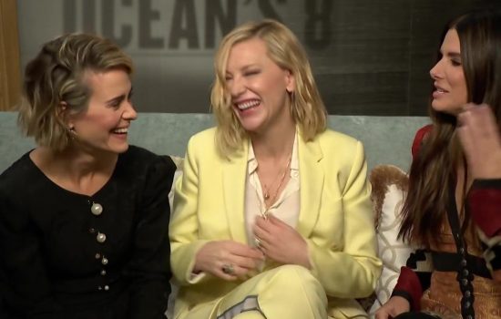 Ocean’s 8 – European Press Tour