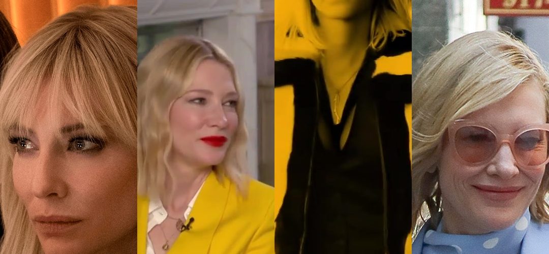 Ocean’s 8 – press junket interviews, Late Late Show with James Corden, trailer, stills and photos