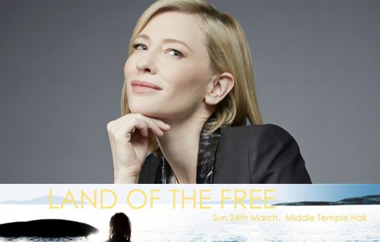 Cate Blanchett to lead charity play reading in Middle Temple Hall on 24 March