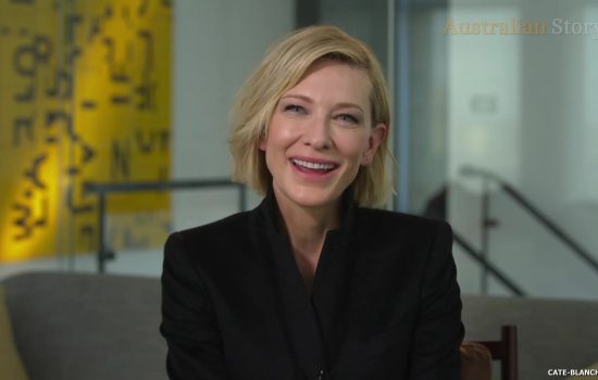 Cate Blanchett as a presenter on Australian Story episode