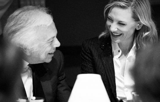 Cate Blanchett supports Ralph Lauren for the screening of his documentary Very Ralph