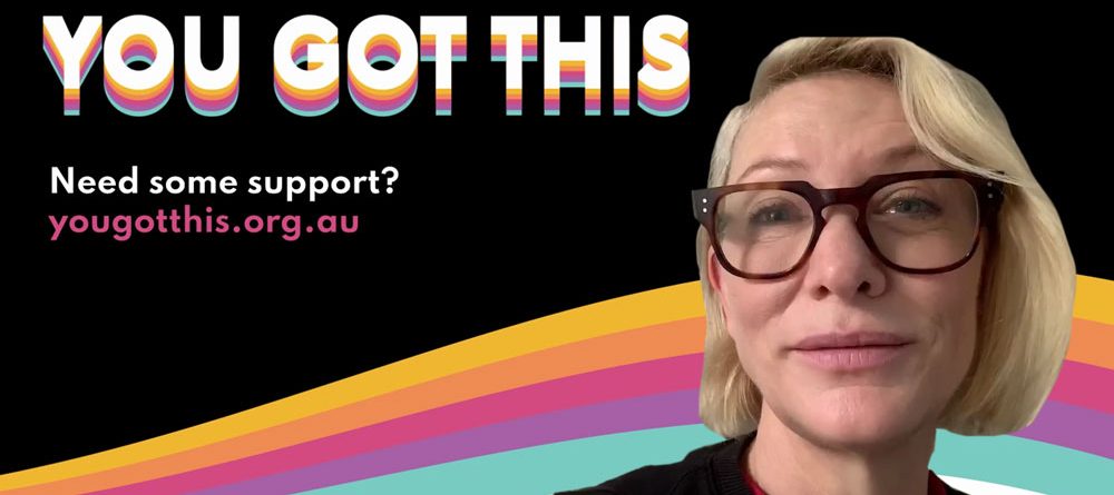 Cate Blanchett’s You Got This video in support of Year 12 students in Australia