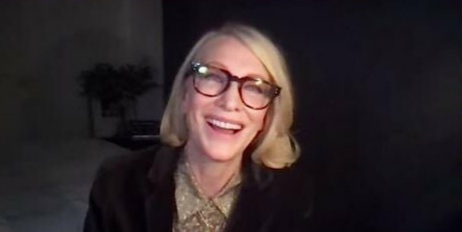 Cate Blanchett moderated Q&A for The Midnight Sky