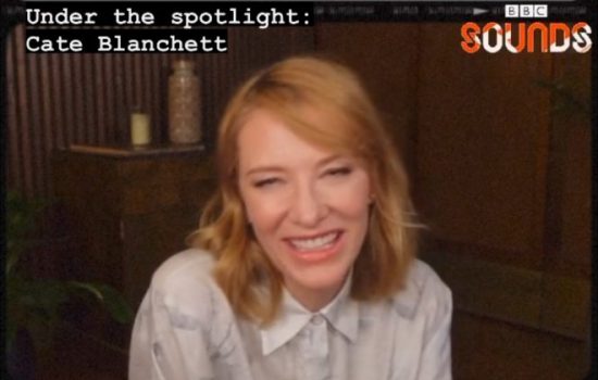 Cate Blanchett interview with BBC 5’s Under the Spotlight