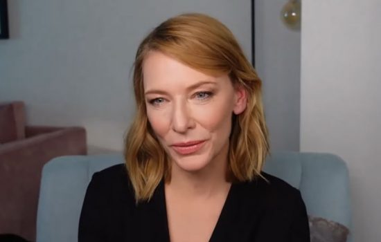 Cate Blanchett podcast interviews; & conversation with Bradley Cooper