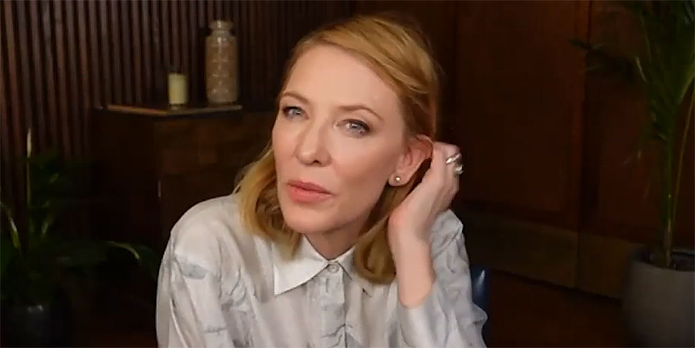 Cate Blanchett on Nightmare Alley and A Manual for Cleaning Women