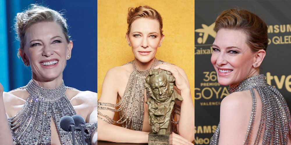 Cate Blanchett at Goya Awards 2022 – Photos & Videos; and New Podcast