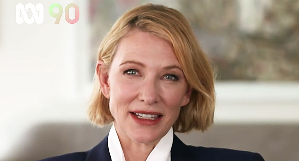 Cate Blanchett greets ABC Australia on their anniversary; & boards VR project Evolver