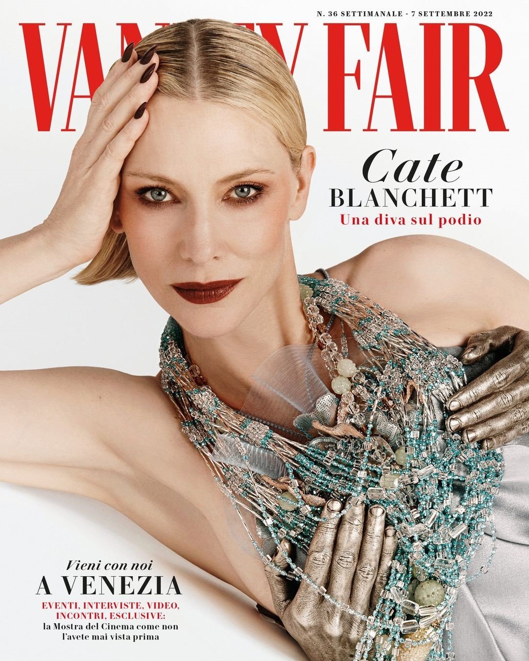 Cate Blanchett on Vanity Fair European Edition.