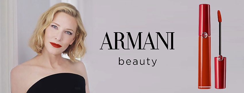 Armani Beauty Lip Maestro Campaign Ads