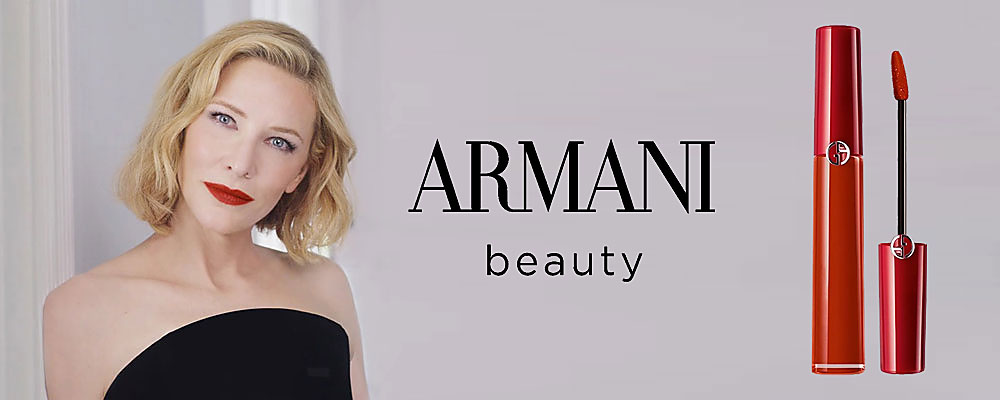 Armani Beauty Lip Maestro Campaign Ads