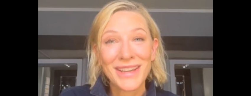 UK/Australia Season Ambassador Cate Blanchett message ahead of Edinburgh Festivals