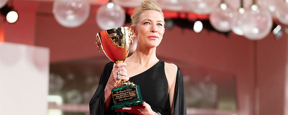 Cate Blanchett wins her second Volpi Cup Award for Best Actress