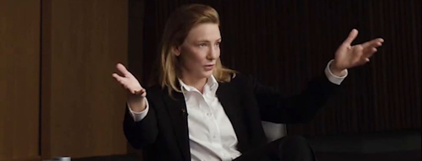 Cate Blanchett covers NYT Magazine Culture Issue and TÁR Interviews