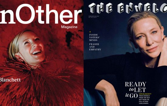 Cate Blanchett covers AnOther Magazine and The Envelope