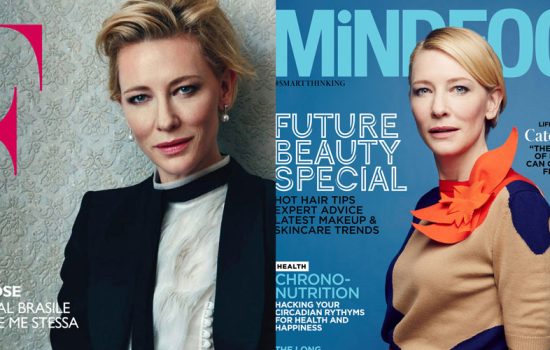 Cate Blanchett on F and MiNDFOOD Magazines cover
