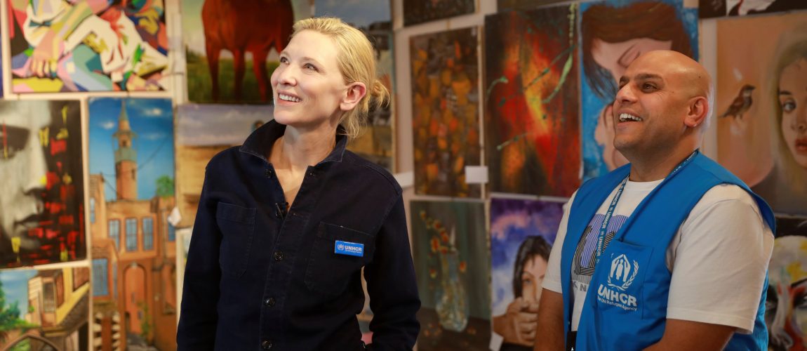 UNHCR Goodwill Ambassador Cate Blanchett returns to Jordan to meet Syrian refugees