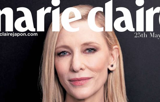 Cate Blanchett on Marie Claire Japan