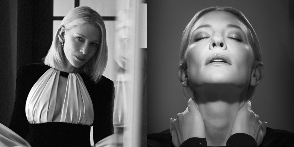 Cate Blanchett on Madame Figaro and Harcourt Magazine