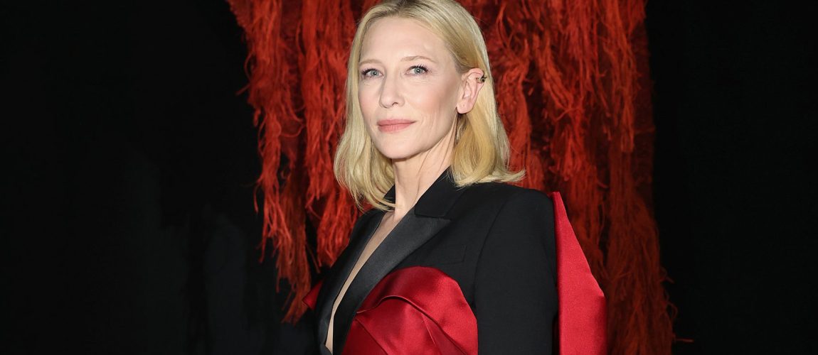 Cate Blanchett at Alexander McQueen Spring/Summer 2024 Show