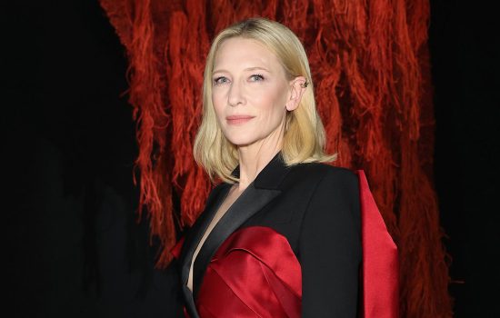 Cate Blanchett at Alexander McQueen Spring/Summer 2024 Show
